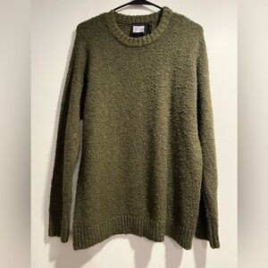 RECLAIMED VINTAGE Dark olive green  crewneck sweater
